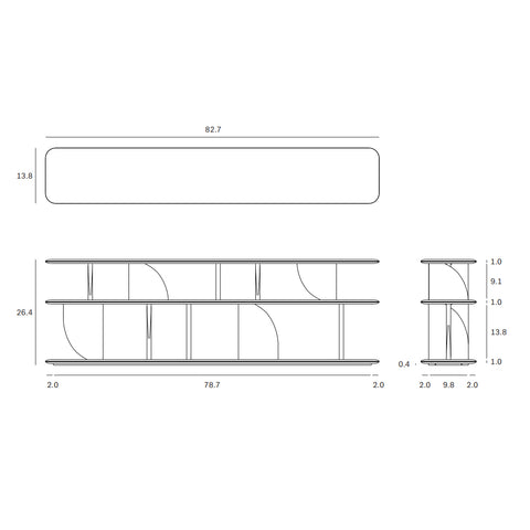 Scandinavian Console Tables - 2Modern