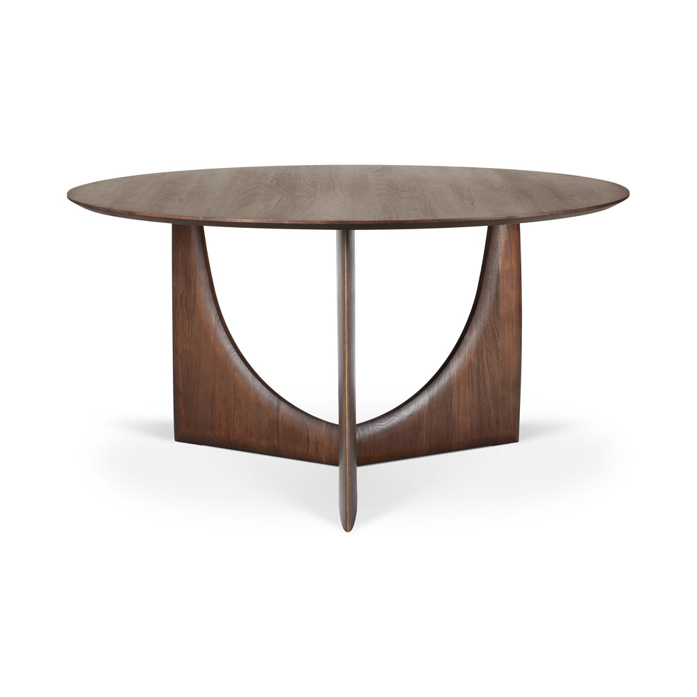 Geometric Round Dining Table