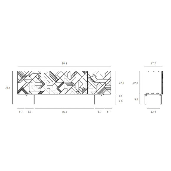 Graphic Sideboard