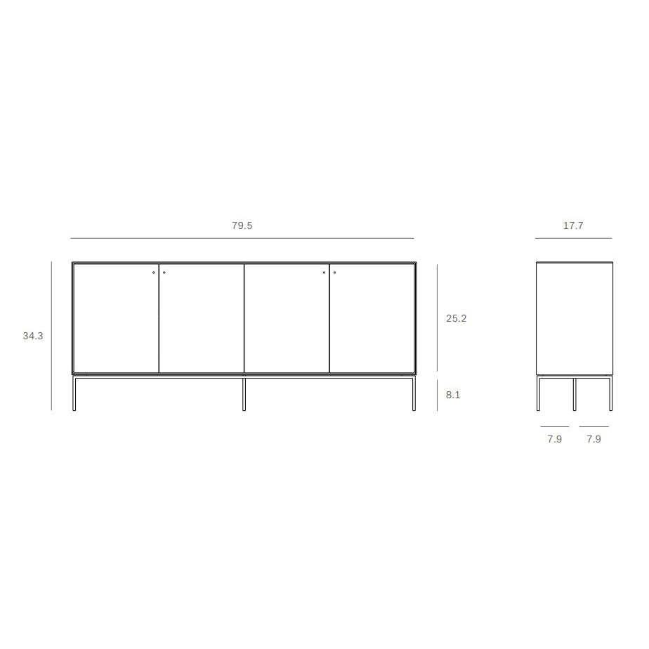 Grooves Sideboard