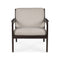 Jack Upholstered Lounge Chair  option Ivory