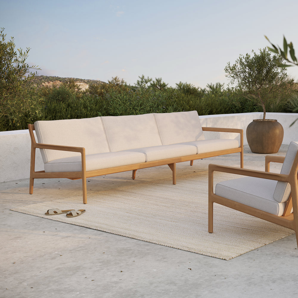 Jack Outdoor Upholstered 3 Seater Sofa