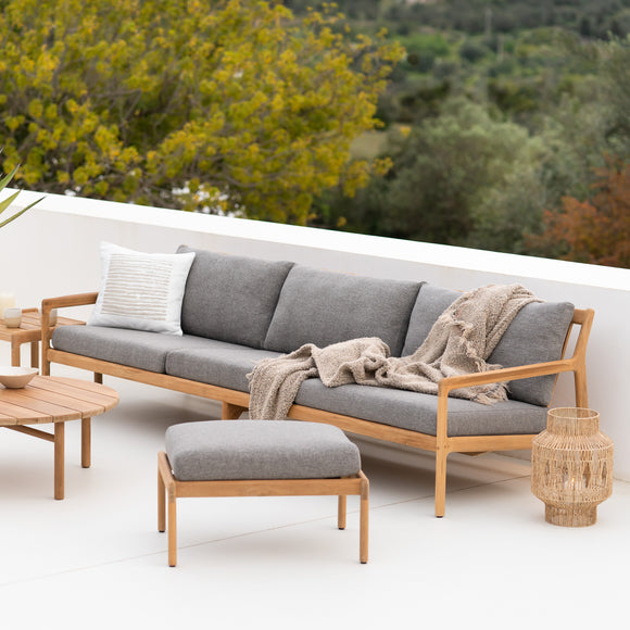 Jack Outdoor Upholstered 3 Seater Sofa