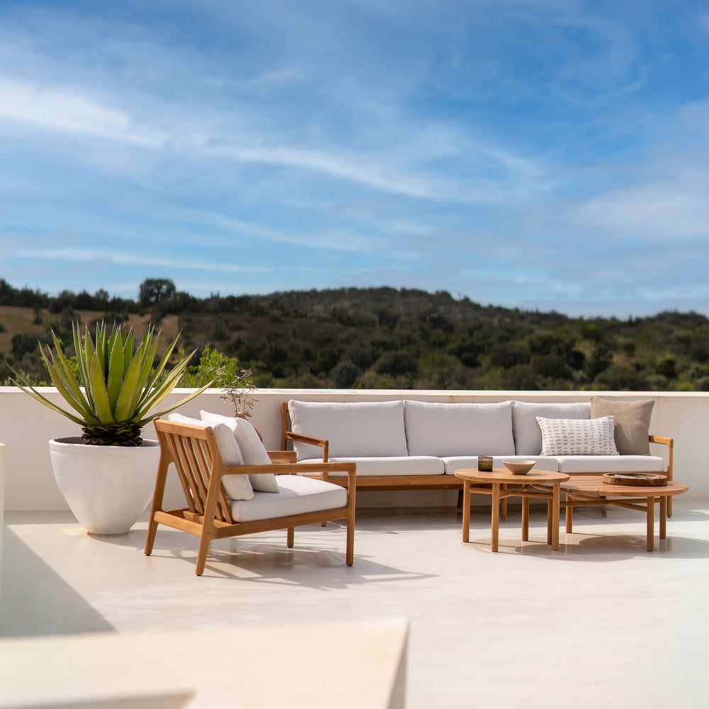 Jack Outdoor Upholstered 3 Seater Sofa