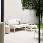 Jack Outdoor Aluminum 2 Seater Sofa
