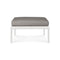 Jack Outdoor Aluminum Footstool  option Mocha
