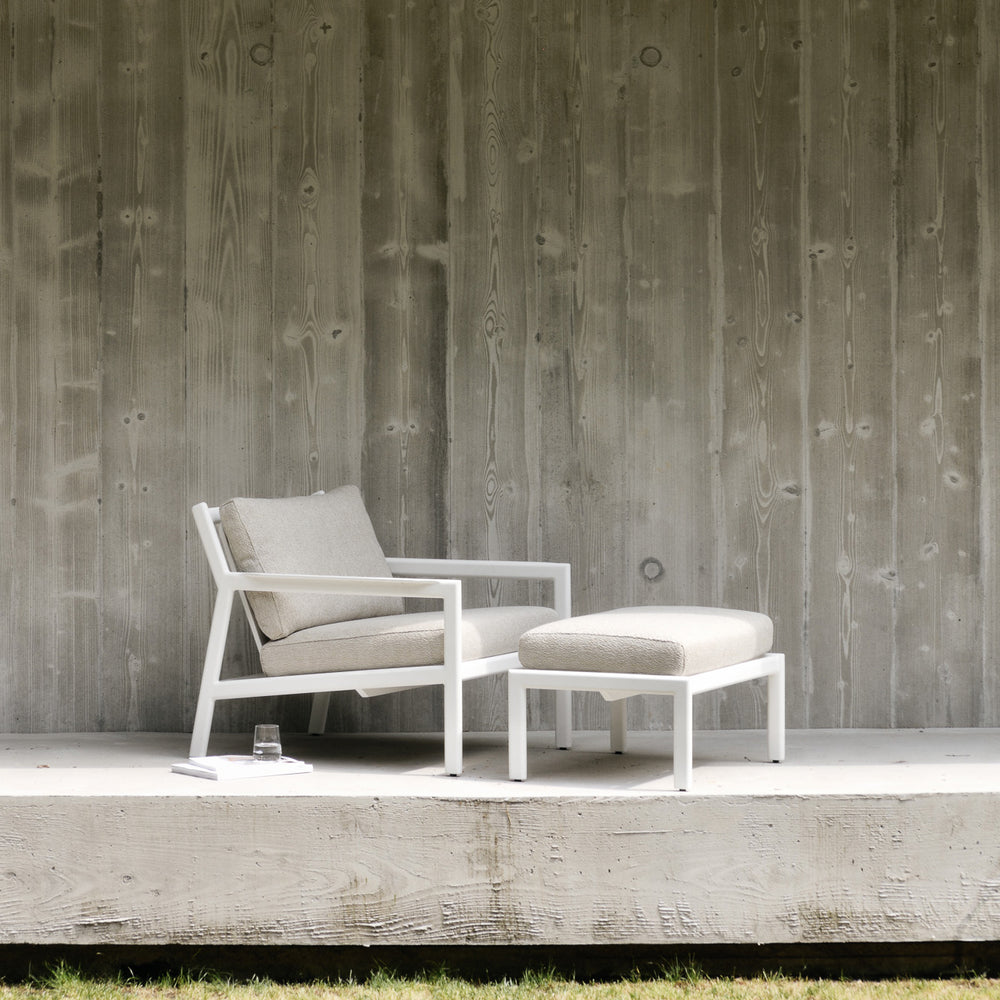 Jack Outdoor Aluminum Footstool