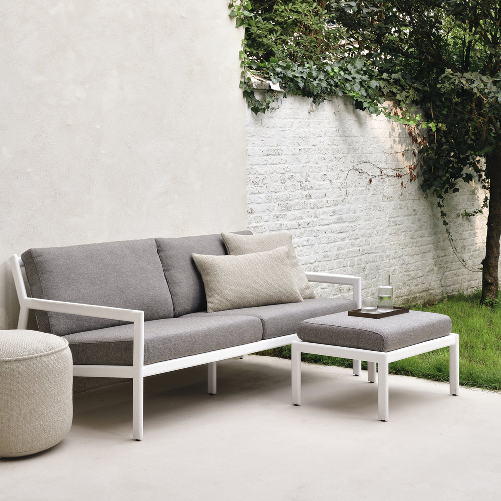 Jack Outdoor Aluminum Footstool