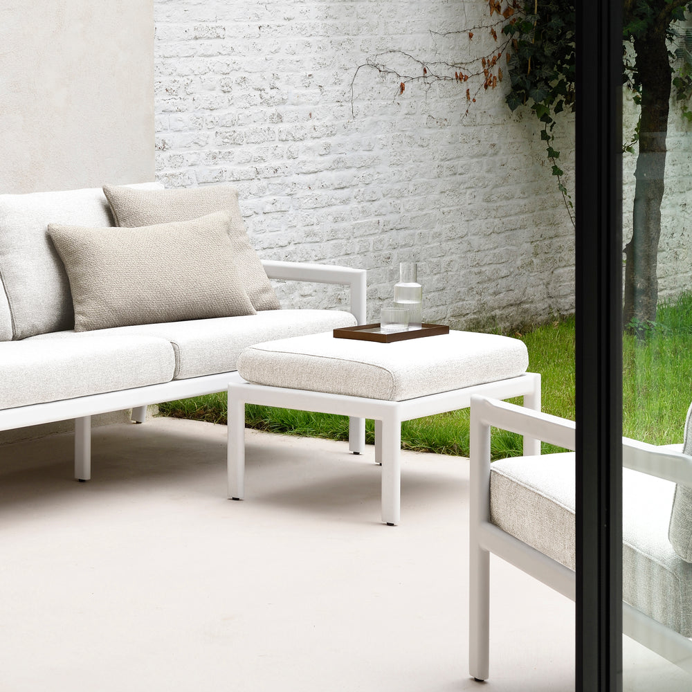 Jack Outdoor Aluminum Footstool