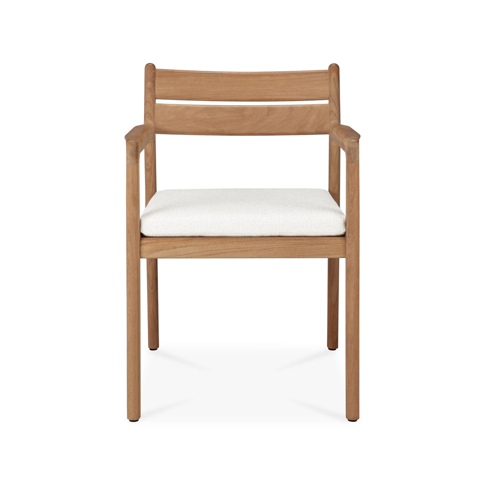 Jack Outdoor Upholstered Dining Arm Chair