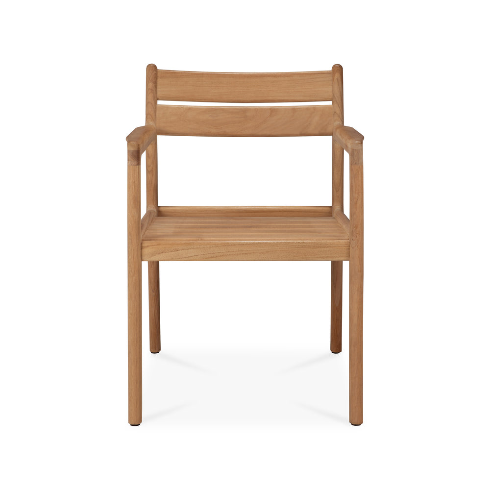 Jack Outdoor Upholstered Dining Arm Chair