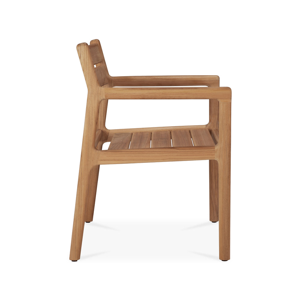 Jack Outdoor Upholstered Dining Arm Chair