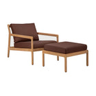 Jack Outdoor Upholstered Footstool