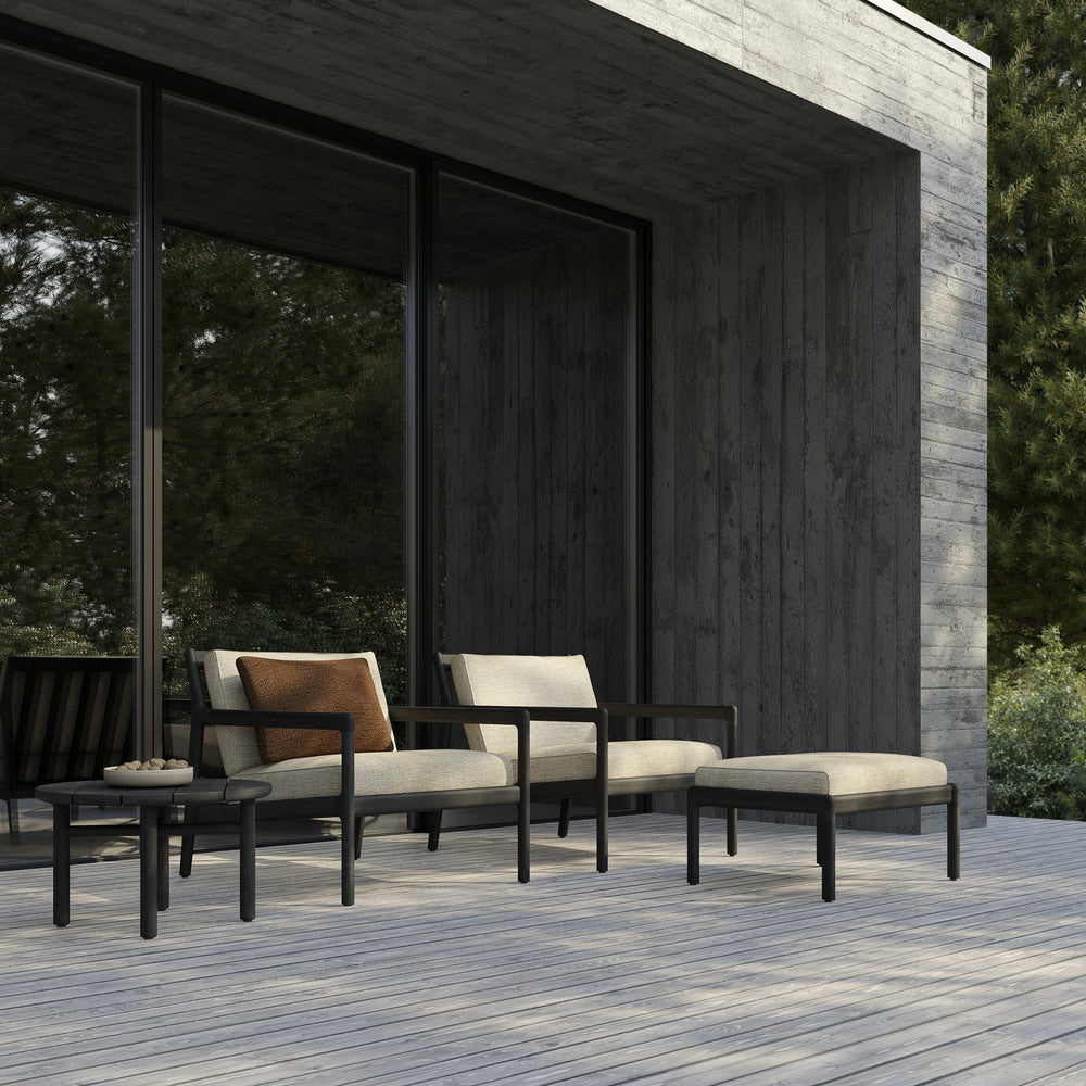 Jack Outdoor Lounge Chair and Ottoman