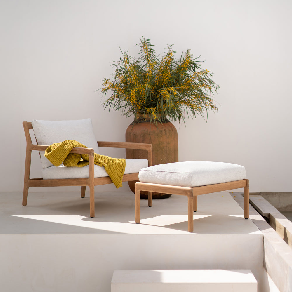 Jack Outdoor Lounge Chair and Ottoman