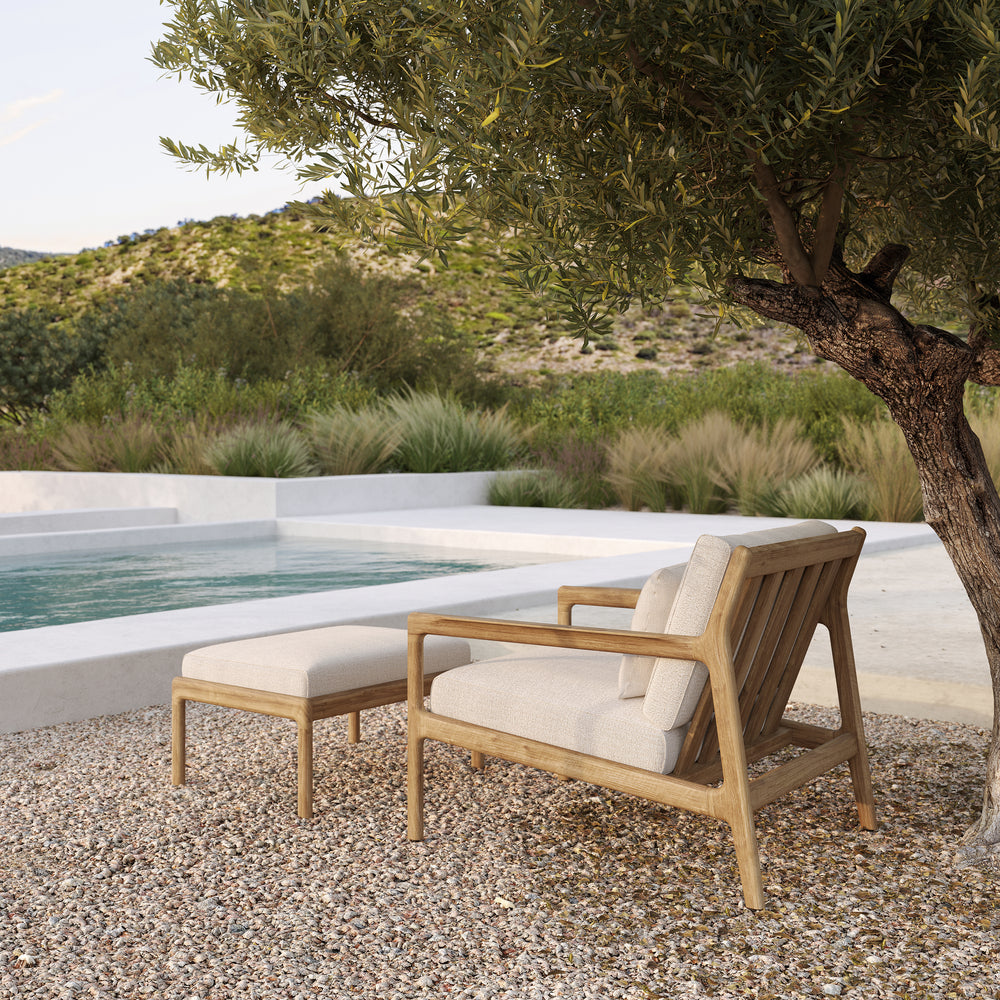 Jack Outdoor Lounge Chair and Ottoman