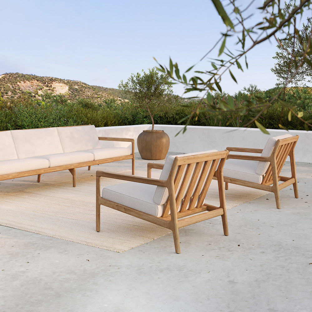 Jack Outdoor Lounge Chair and Ottoman