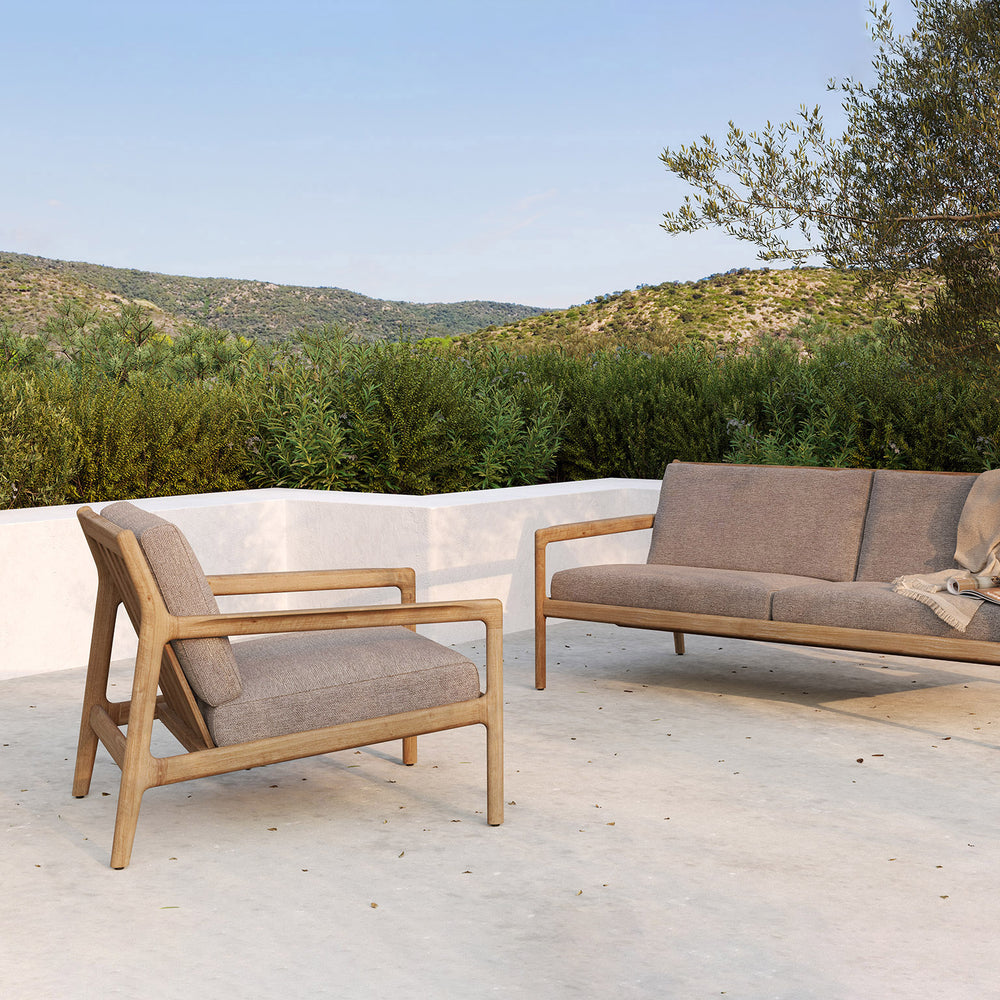 Jack Outdoor Lounge Chair and Ottoman
