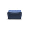 N701 - 1 Seater Sofa Module  option Blue Standard Fabric