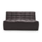 N701 - 2 Seater Sofa Module  option Dark Grey Standard Fabric