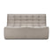 N701 - 2 Seater Sofa Module  option Ecru Eco Fabric