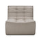 N701 - 2 Seater Sofa Module  option Ecru Eco Fabric