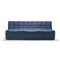 N701 - 3 Seater Sofa Module  option Blue Standard Fabric