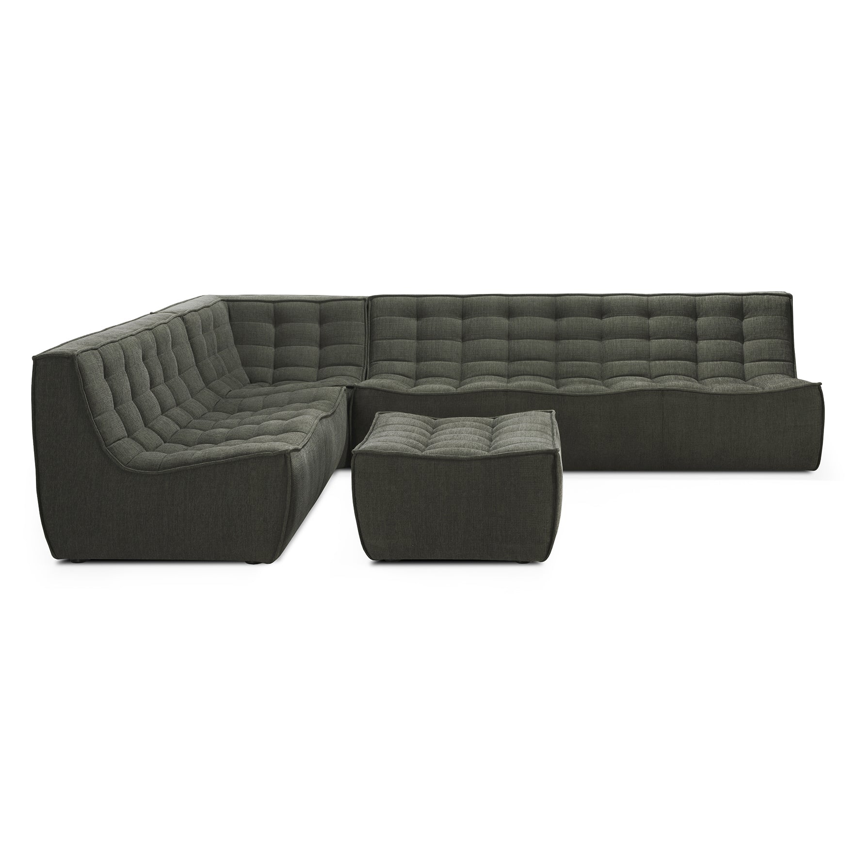 Ethnicraft N701 - 3 Seater Sofa Module - 2Modern