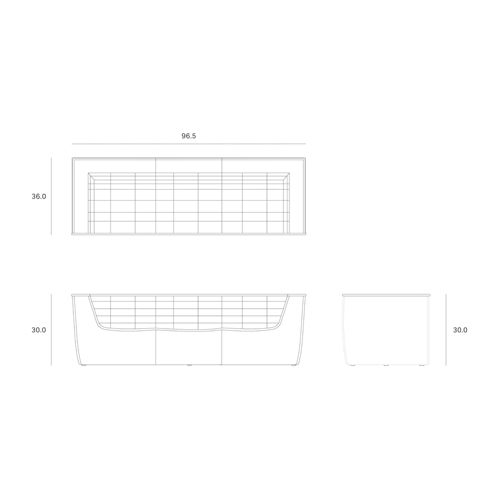 N701 3-Seater Sofa