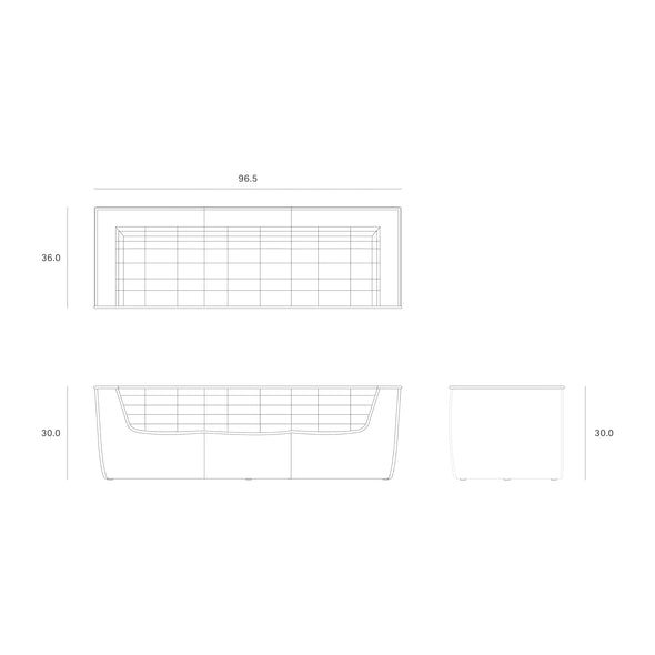 N701 3-Seater Sofa