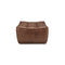 N701 Footstool Sofa Module  option Chestnut Leather