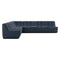 N701 Modular Sofa with Square Corner, No. 4  option Graphite Eco Fabric