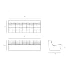 N701 Modular Sofa with Square Corner, No. 4