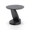 Oblic Side Table  option Teak Black