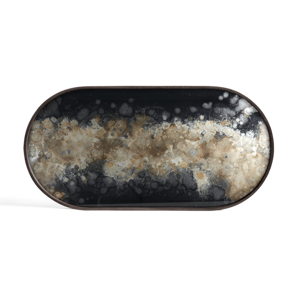 Oblong Glass Tray