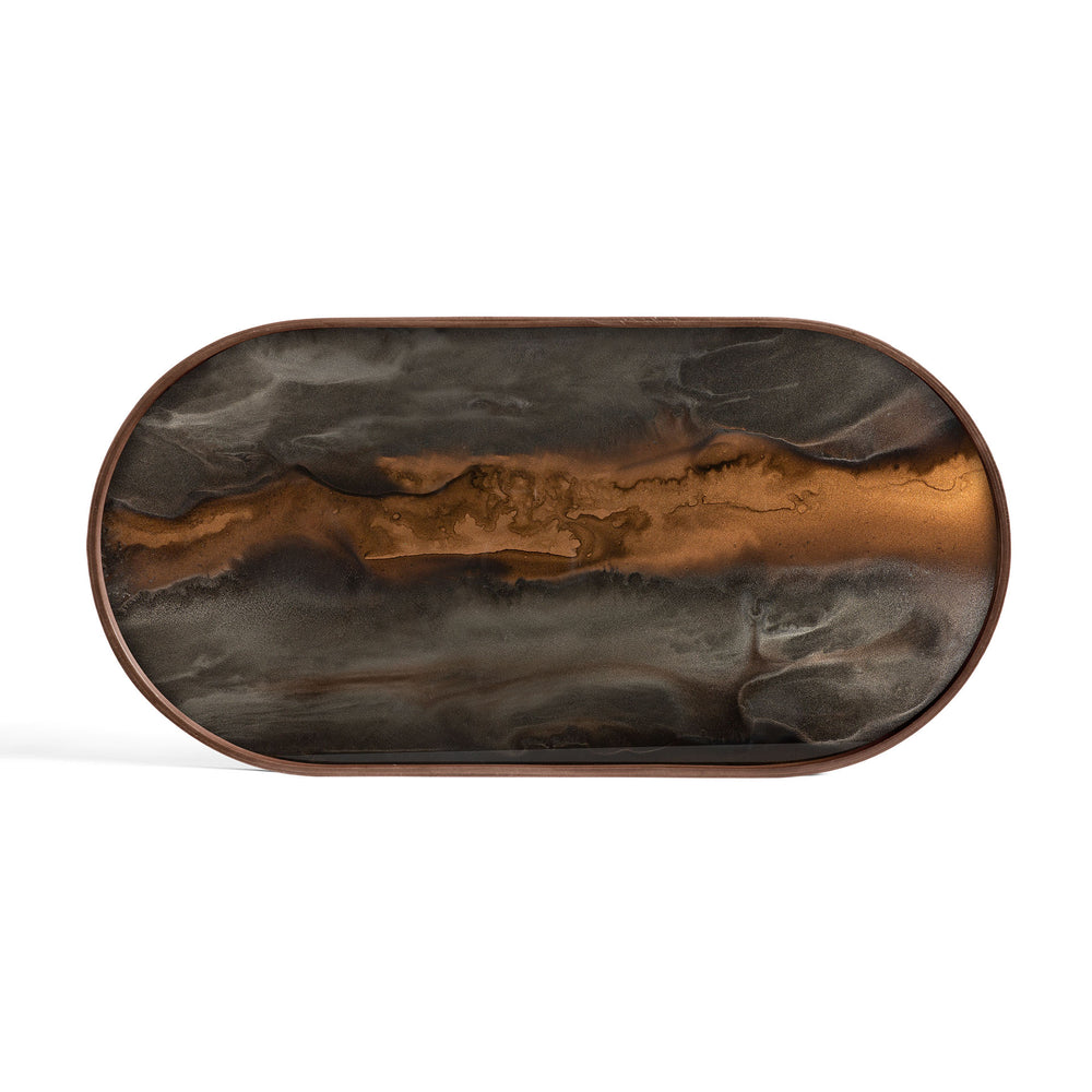 Oblong Glass Tray