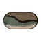 Oblong Glass Tray  option Graphite Wabi Sabi