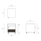 Oscar 3 Drawer Unit