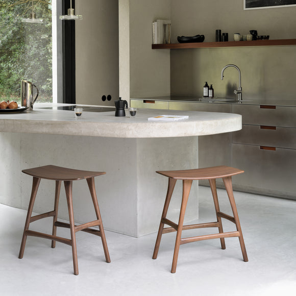 Hatton wooden sales bar stool
