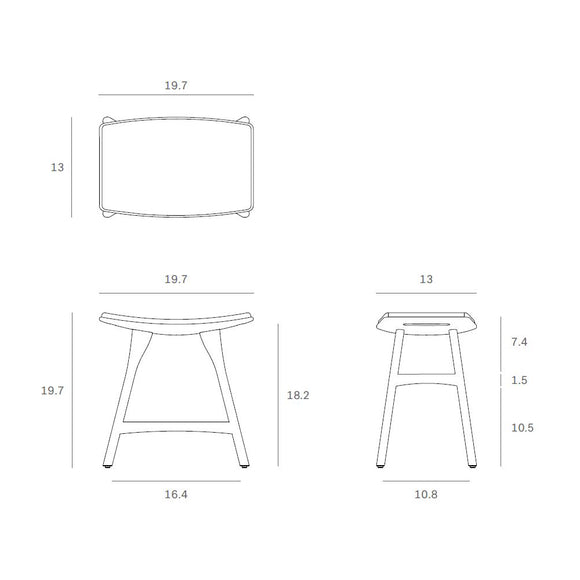 Osso Upholstered Stool