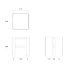 Panel Side Table