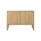 PI 2-Door Sideboard  option Oak