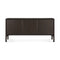 PI 3-Door Sideboard  option Dark Brown Teak