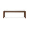 PI Bench  option Brown Teak