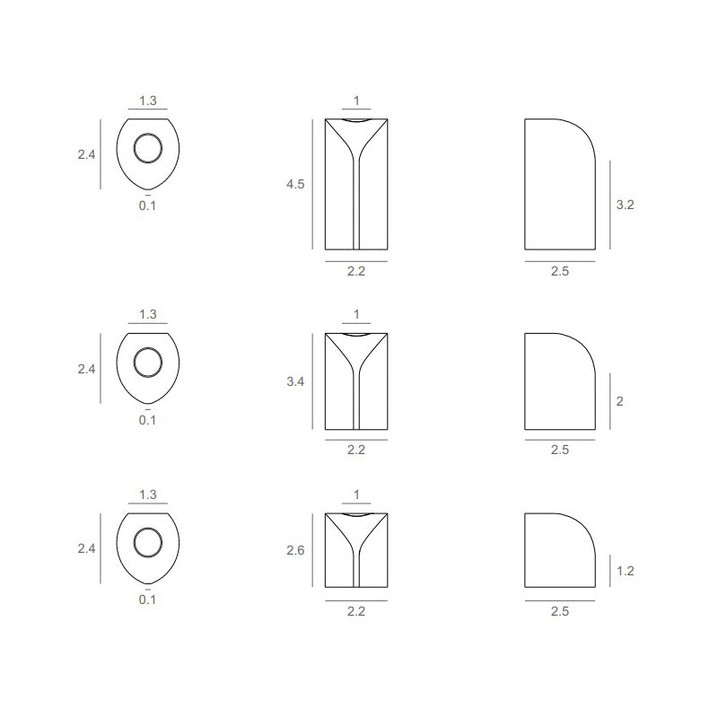 PI Candle Holder (Set of 3)