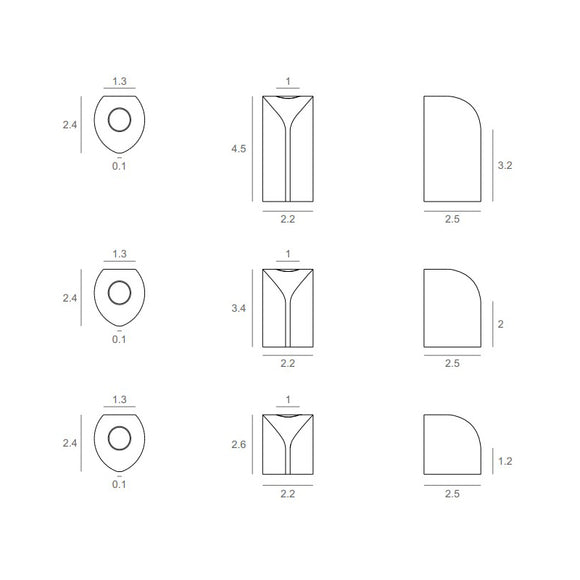 PI Candle Holder (Set of 3)