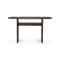 PI Console Table  option Mahogany Dark Brown