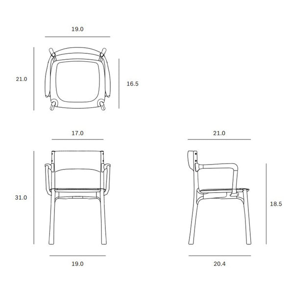 PI Dining Armchair