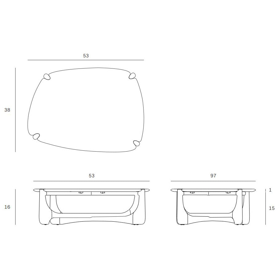 PI Pebble Coffee Table