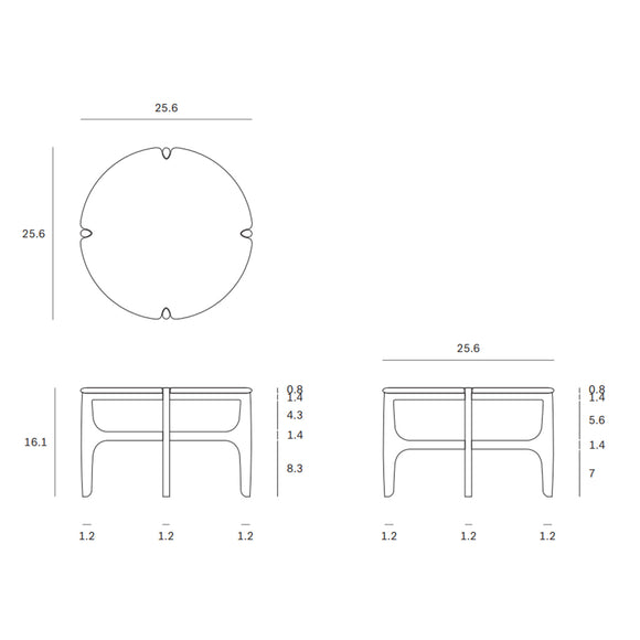 PI Round Coffee Table